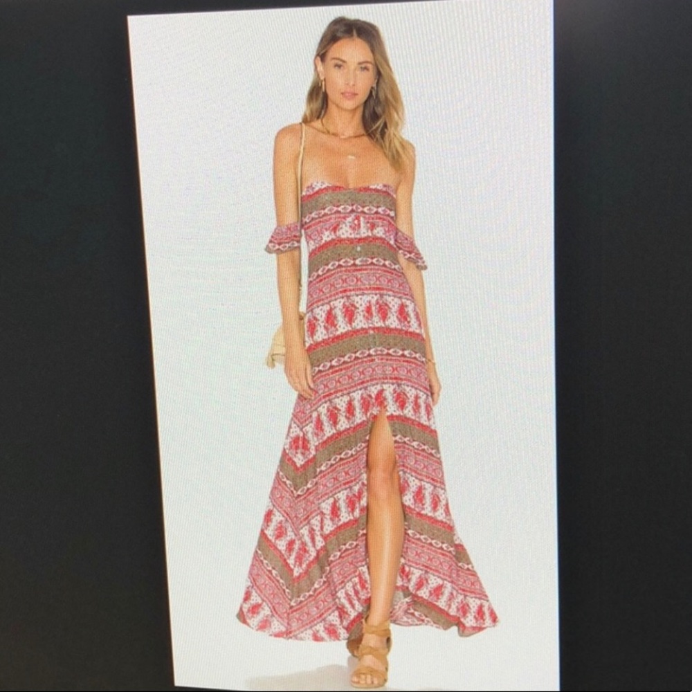 Jetset Diaries tropical paradise maxi dress